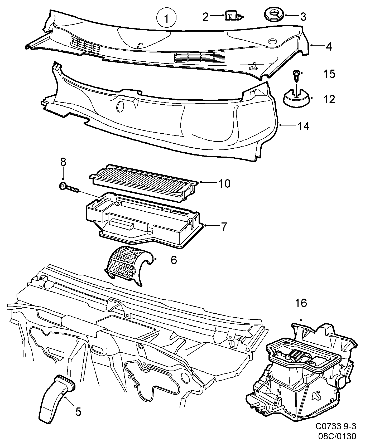 Scania 4632493 - Suodatin, sisäilma inparts.fi