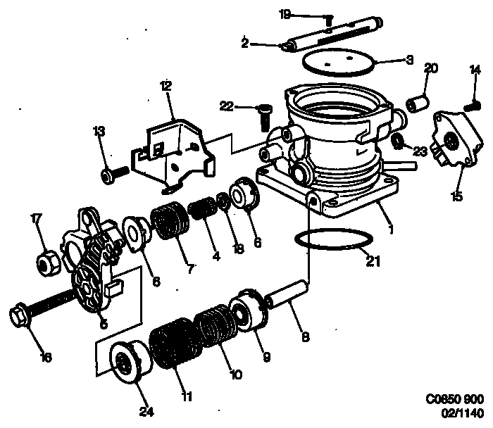 SAAB 91 81 538 - Tunnistin, kaasuläppä inparts.fi