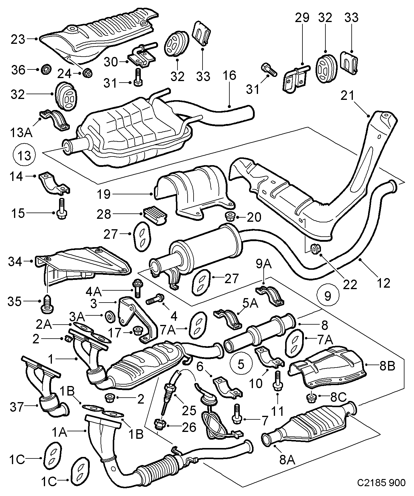 Honda 9365404 - Laakerin holkki, vakaaja inparts.fi