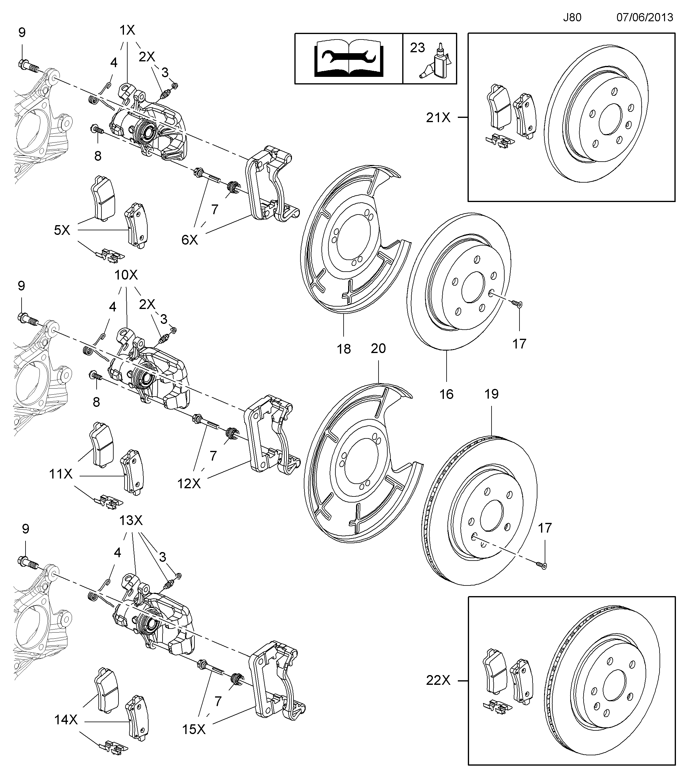 Opel 5 42 027 - Jarrupala, levyjarru inparts.fi