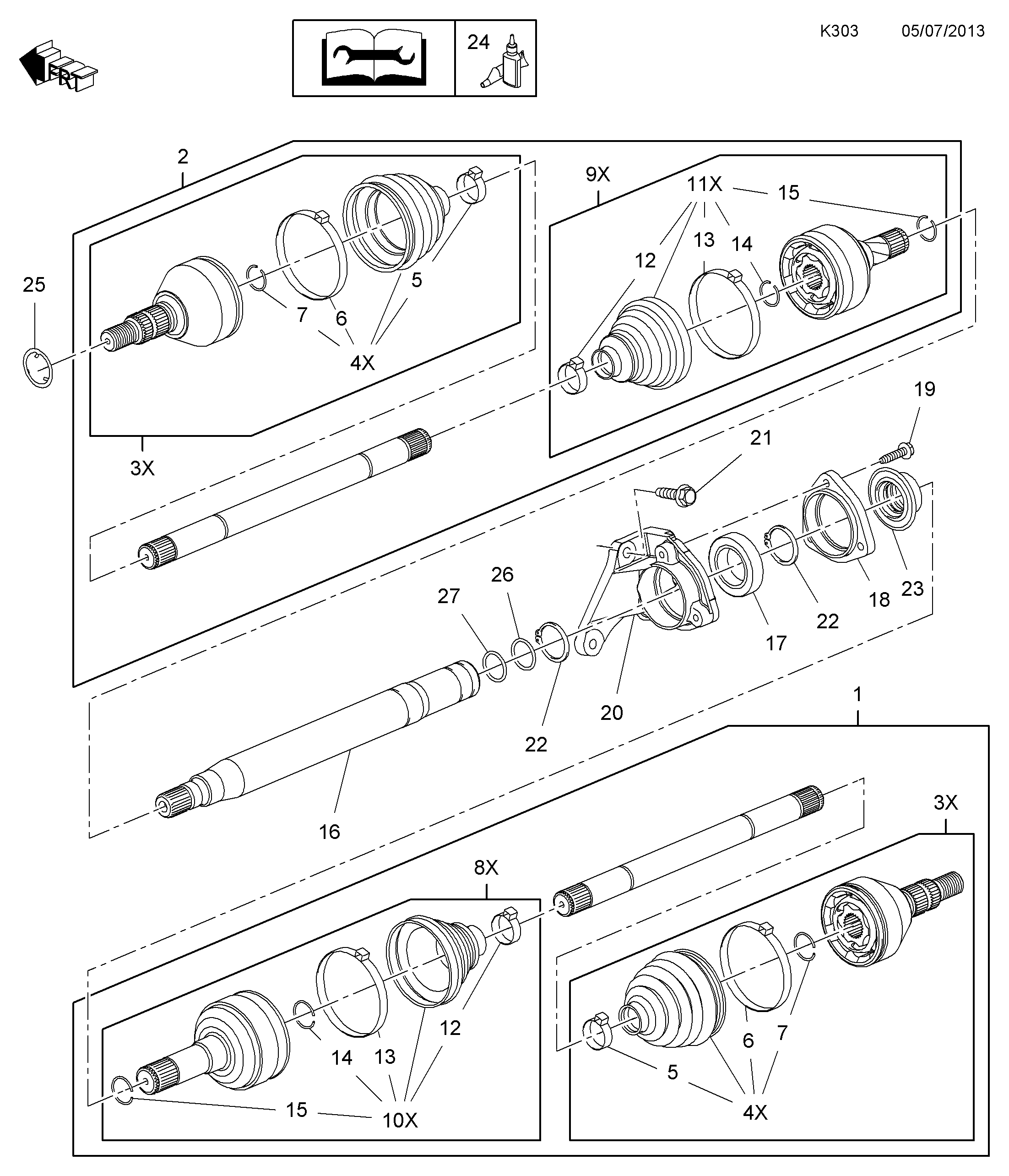 CITROËN 3748.37 - Pyöränlaakerisarja inparts.fi