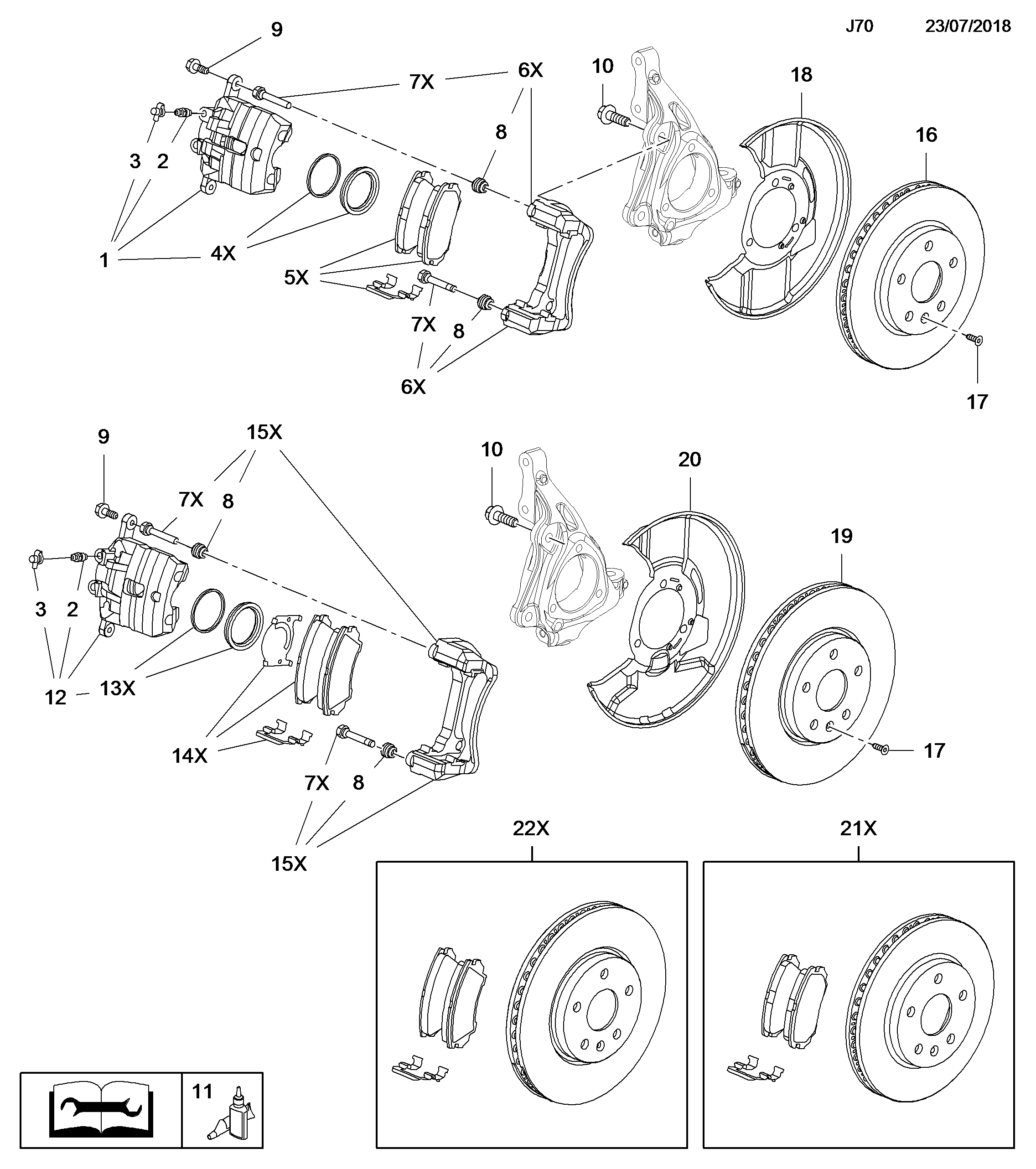 Opel 1605236 - Jarrupala, levyjarru inparts.fi