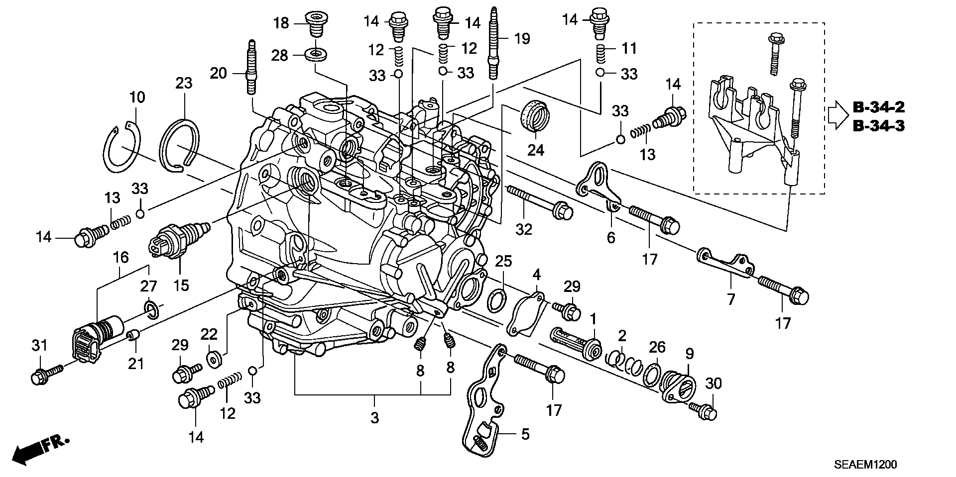 Honda 91307PR8005 - Tiiviste, öljypumppu inparts.fi