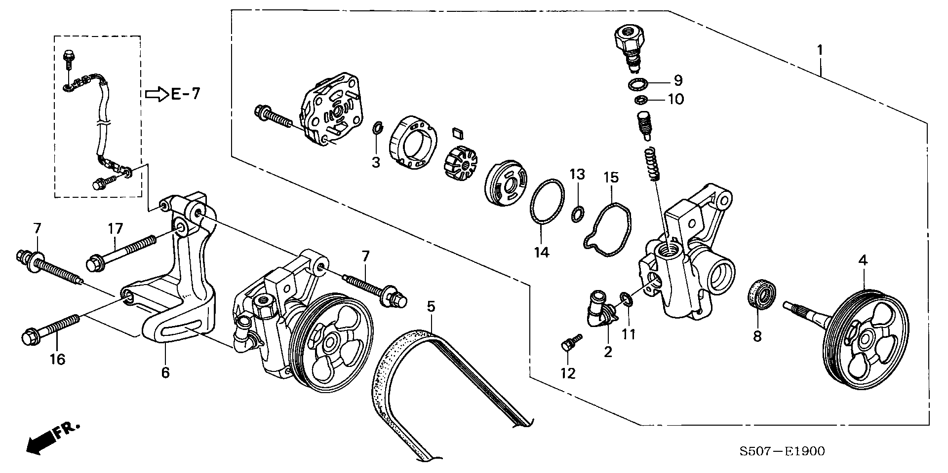 Honda 56992-PEJ-004 - Moniurahihna inparts.fi