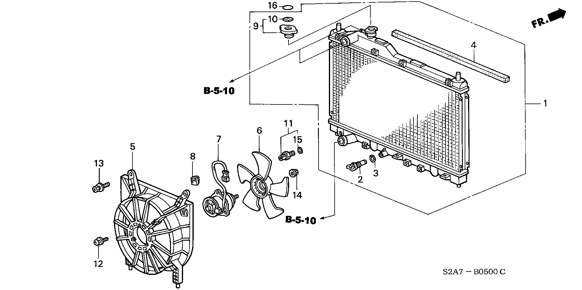 Honda 19045PAAA01 - Korkki, jäähdytin inparts.fi