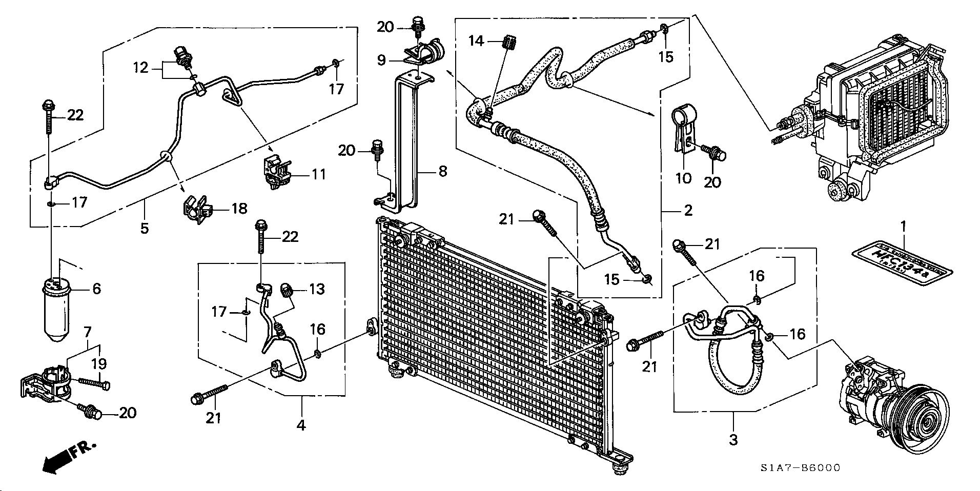 Rover 80351-S1A-G01 - Kuivain, ilmastointilaite inparts.fi