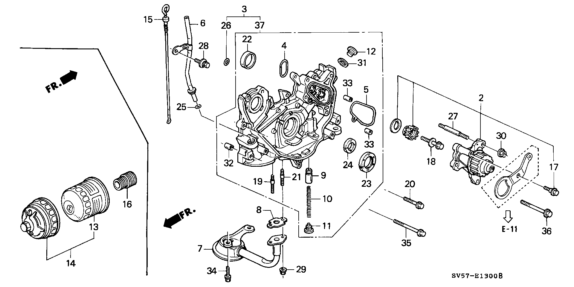 Honda 91212P0A004 - Akselitiiviste, kampiakseli inparts.fi