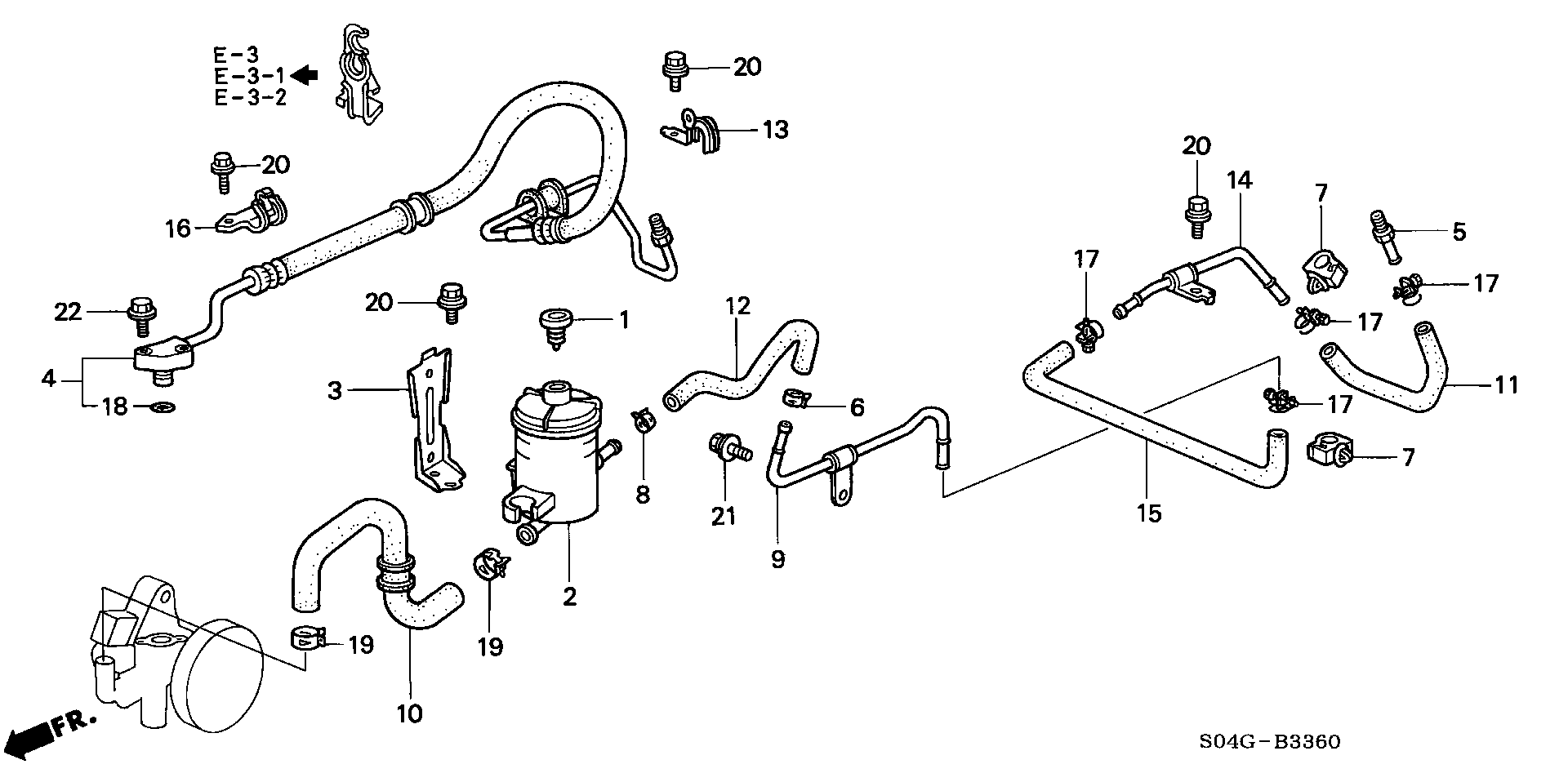 Honda 91370SV4000 - Tiiviste, imusarja inparts.fi