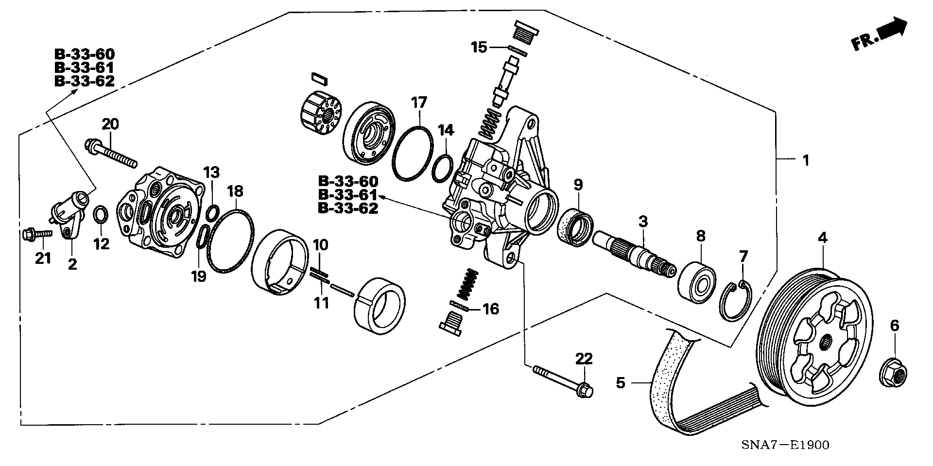 Honda 04301RNA307 - Moniurahihna inparts.fi