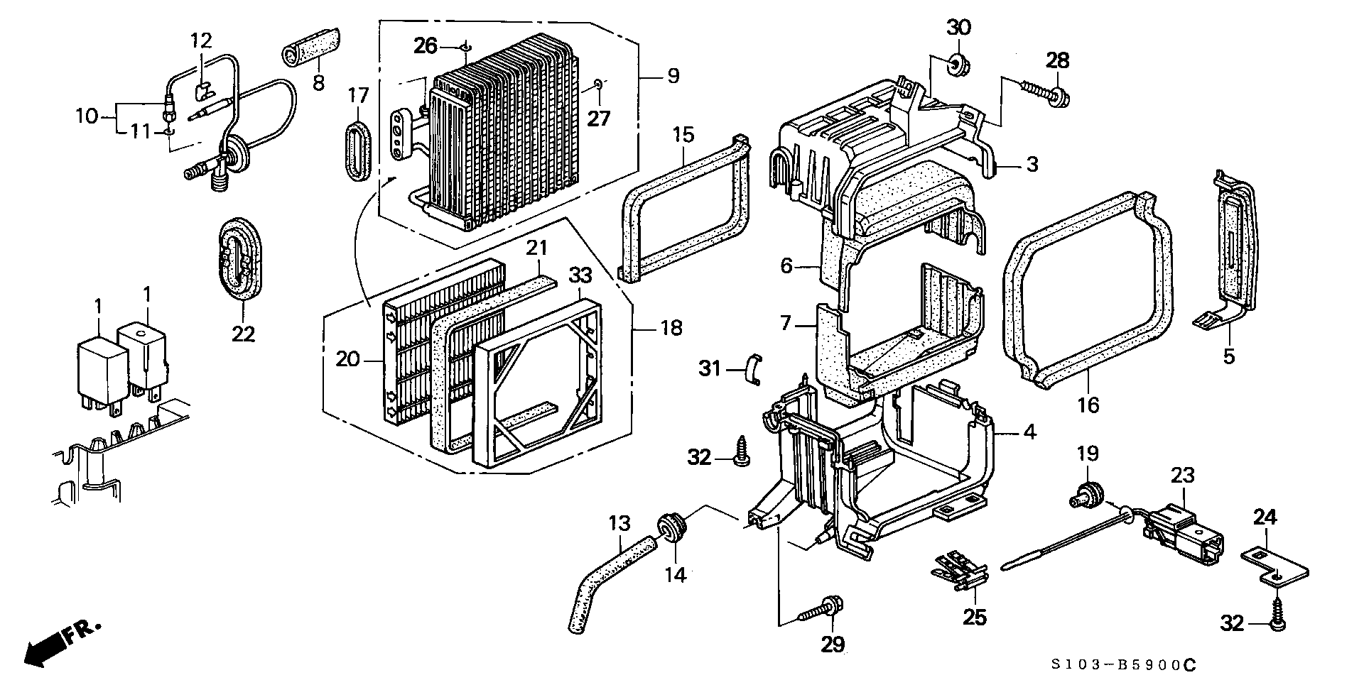 Honda 80292-ST3-E01 - Suodatin, sisäilma inparts.fi