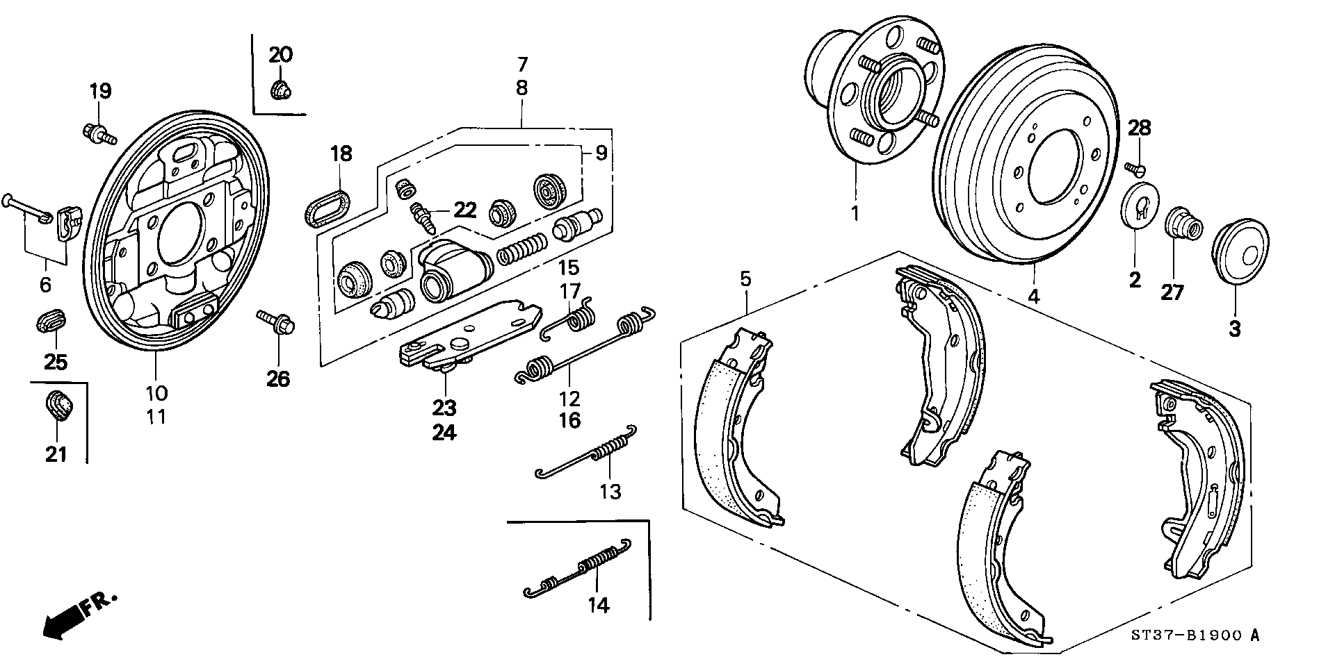 Hyundai 43301ST3E01 - Jarrusylinteri inparts.fi