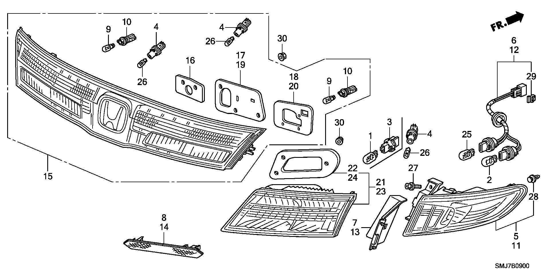 Honda 33501-SMT-E02 - Takavalo inparts.fi