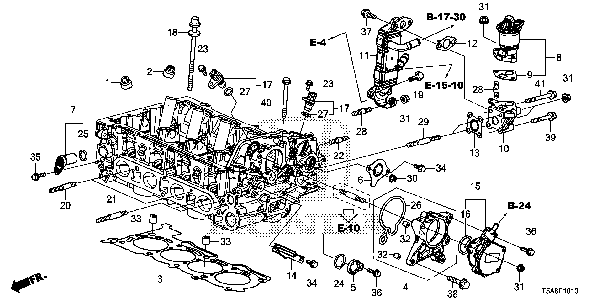 Honda 12210-PZ1-003 - Tiiviste, venttiilivarsi inparts.fi