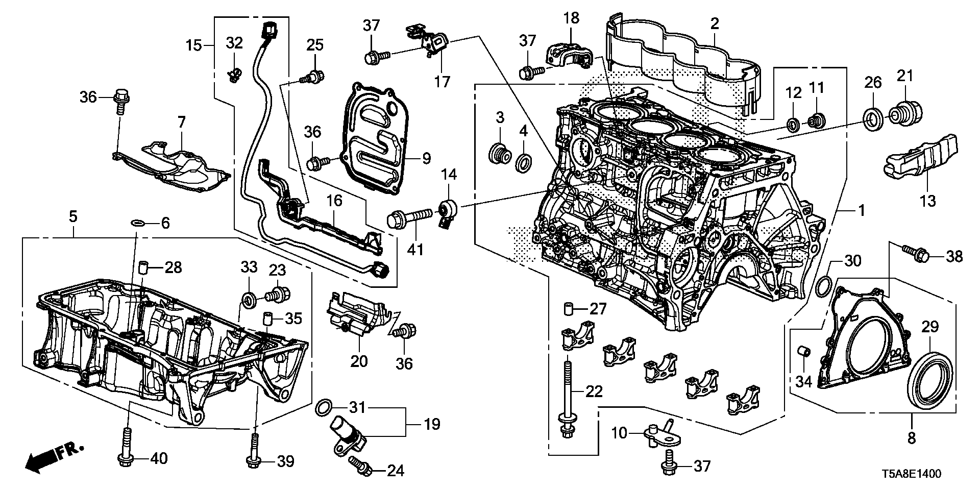 Honda 90009R70A00 - Kierretulppa, öljypohja inparts.fi