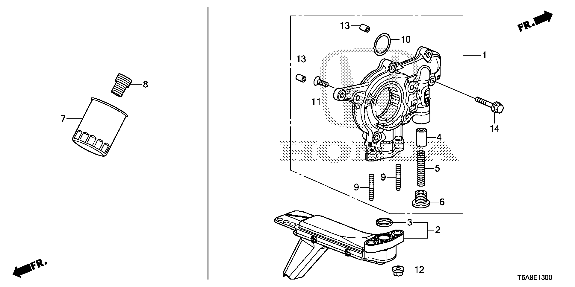 Honda 15400-RTA-003 - Öljynsuodatin inparts.fi