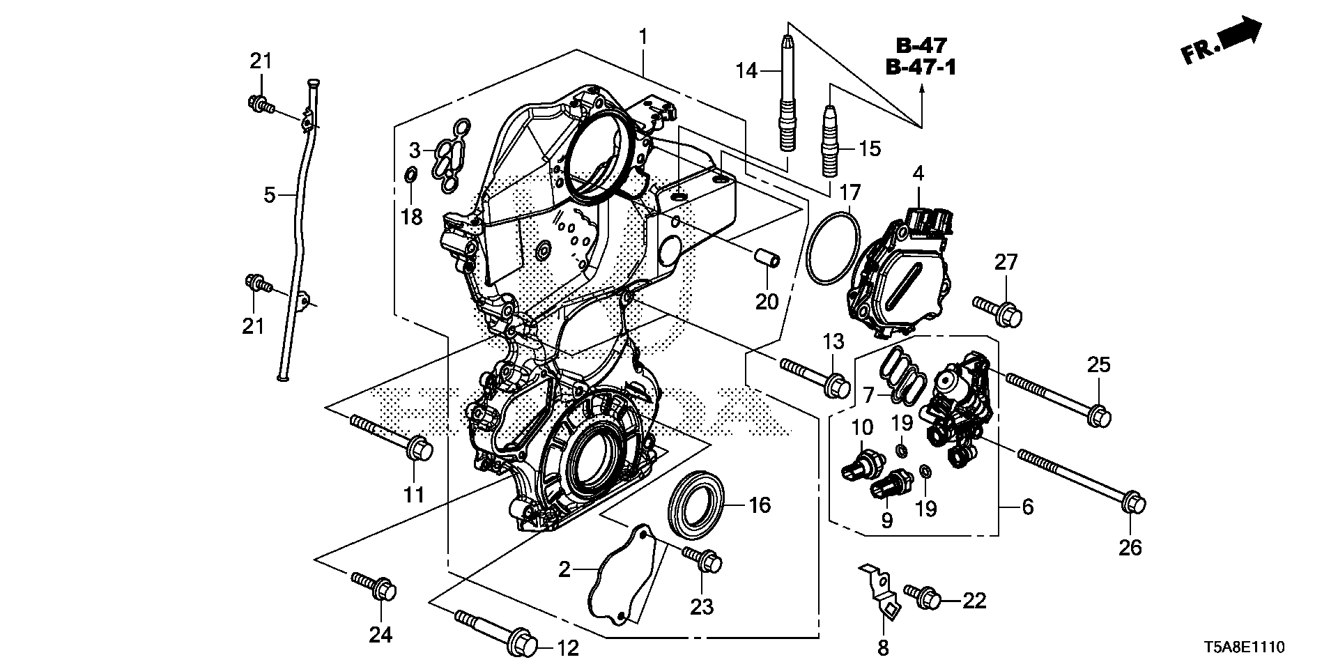 Honda 91212-5K9-003 - Akselitiiviste, kampiakseli inparts.fi