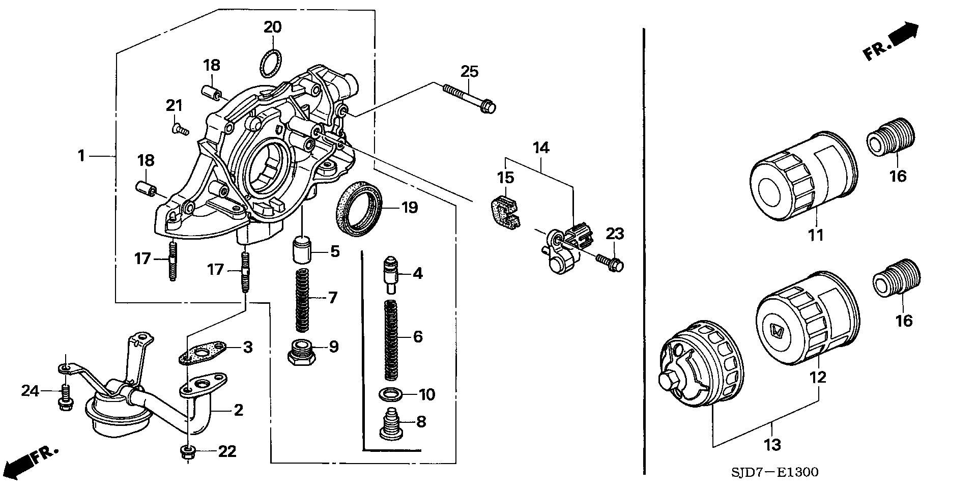 Honda 91308-P2J-005 - Tiiviste, imusarja inparts.fi