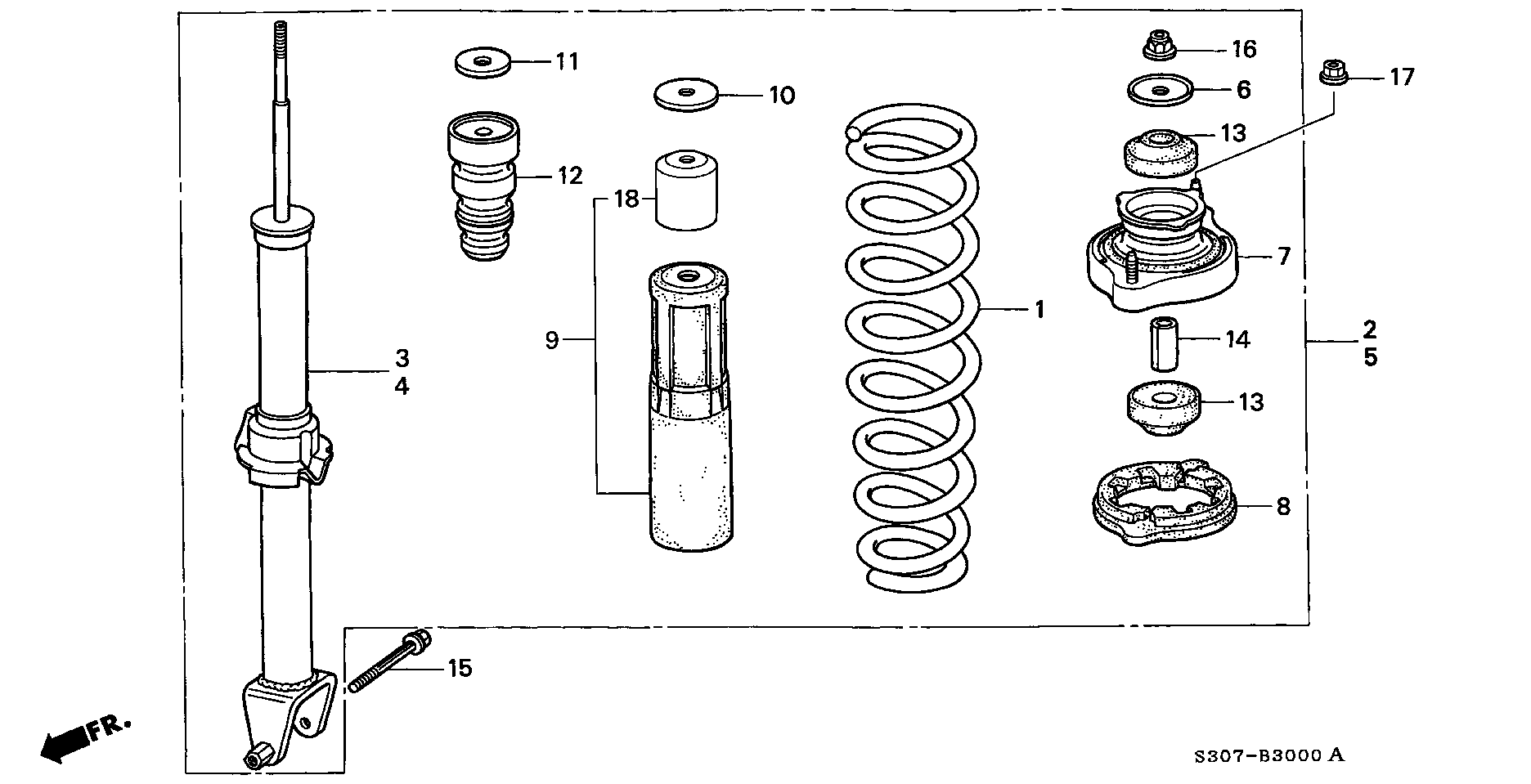 MAZDA 52675SS0004 - Jousijalan tukilaakeri inparts.fi