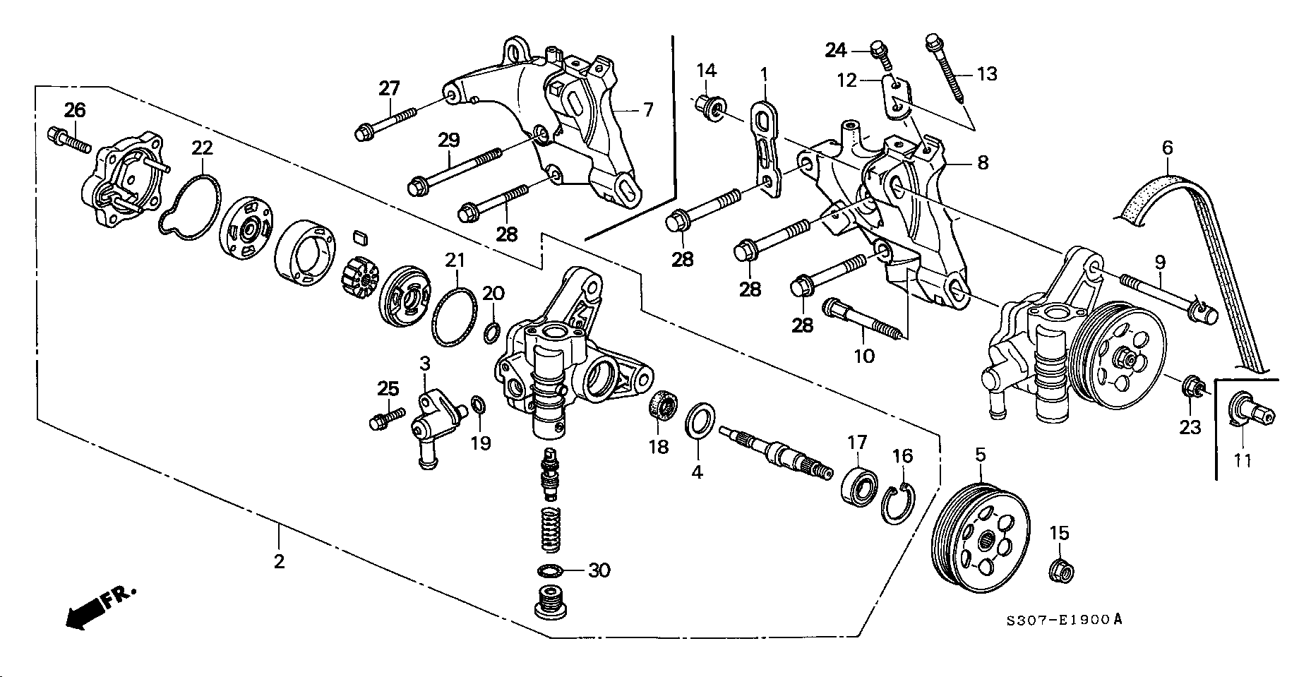 Honda 91345-PY3-000 - Tiiviste, imusarja inparts.fi