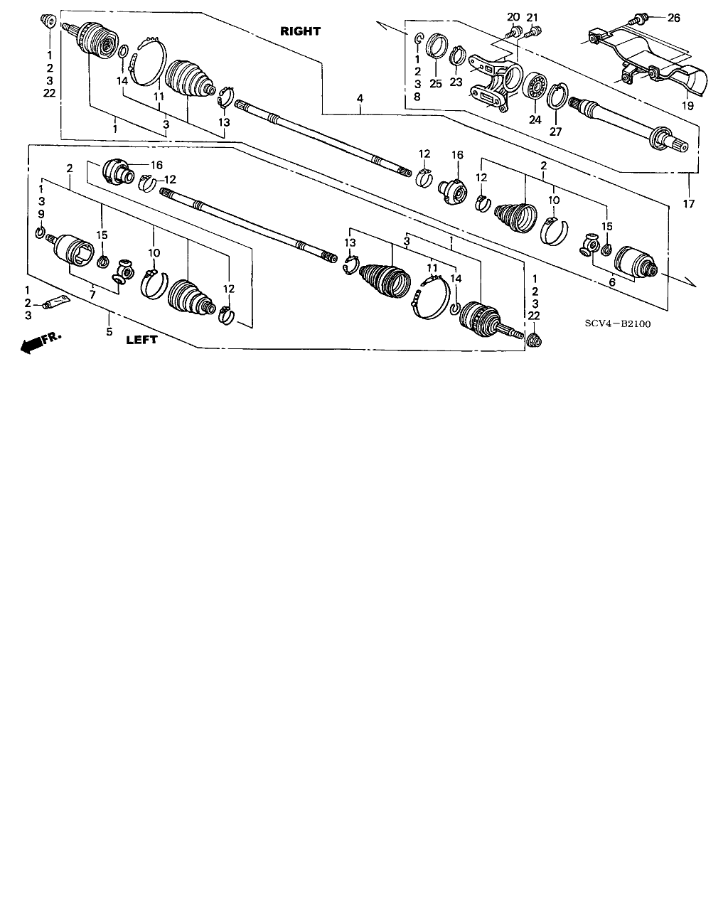 Honda 90305-SD4-003 - Pyöränlaakerisarja inparts.fi