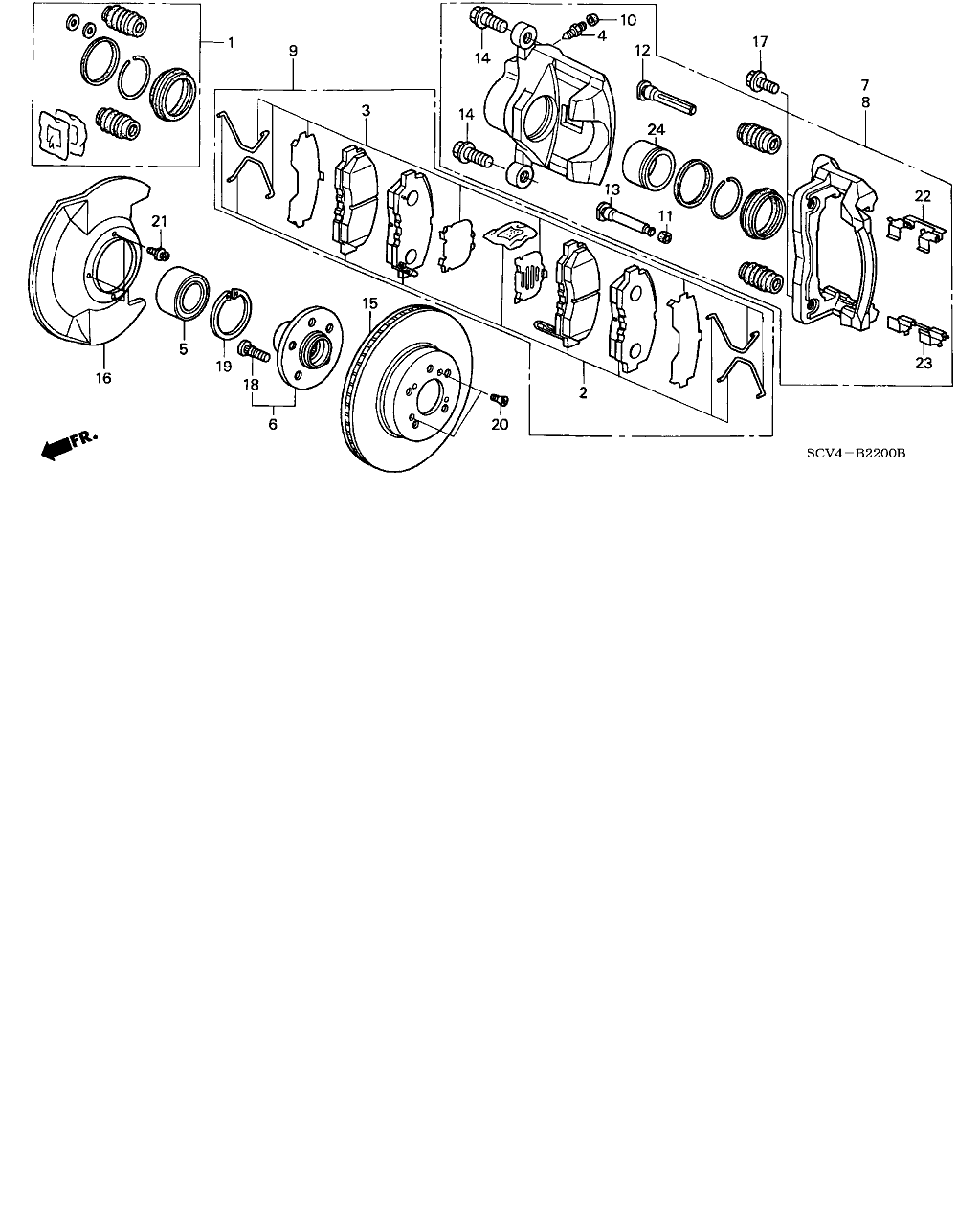 Honda 45251-TA5-A00 - Jarrulevy inparts.fi