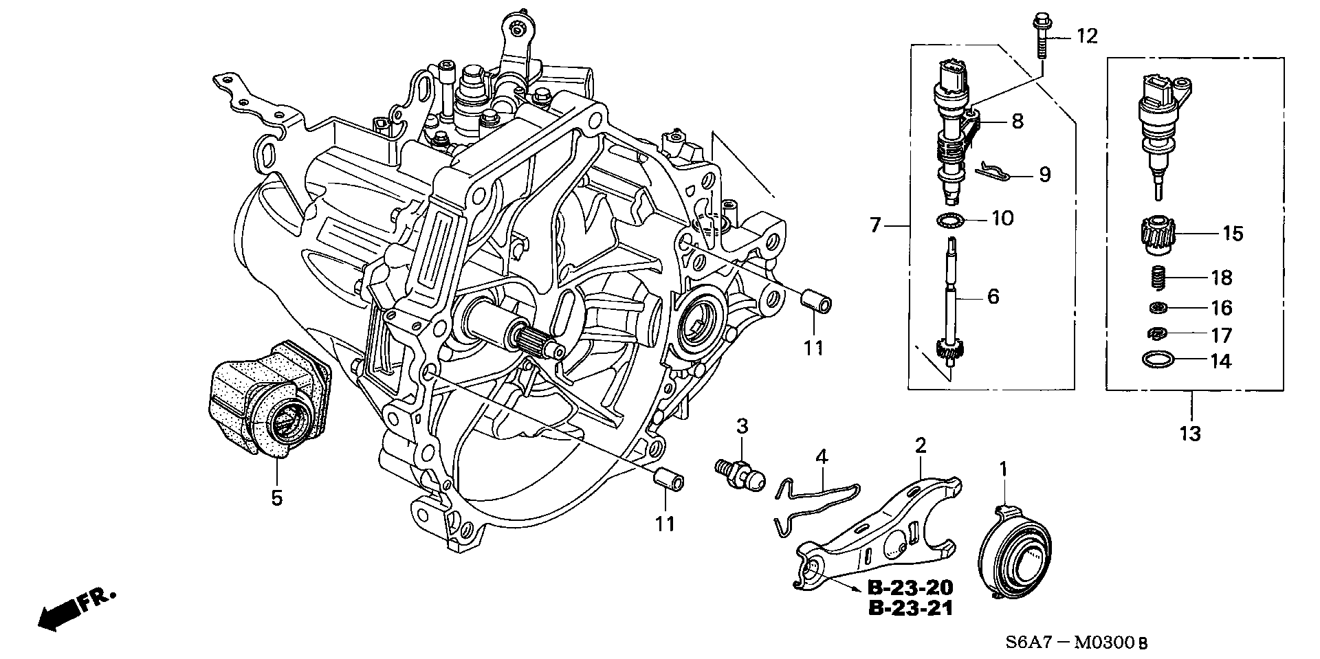 Honda 22810-PLW-005 - Irroituslaakeri inparts.fi