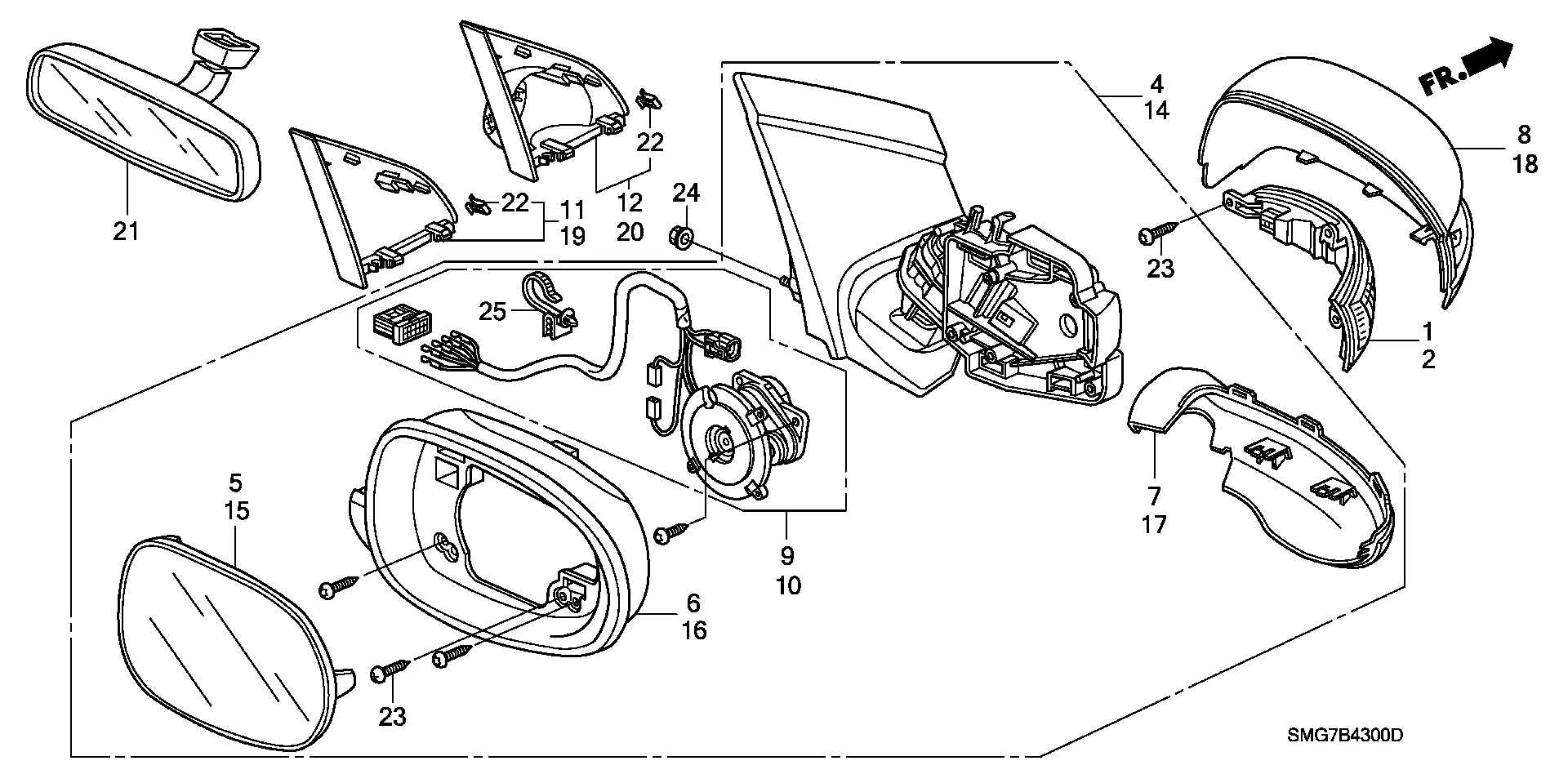 Honda 34350SMGE01 - Vilkkuvalo inparts.fi