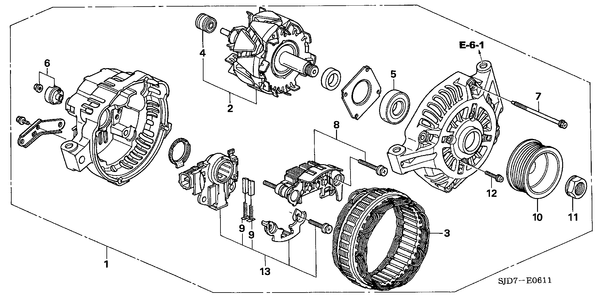 Honda 31150PNC004 - REGULATOR SET inparts.fi