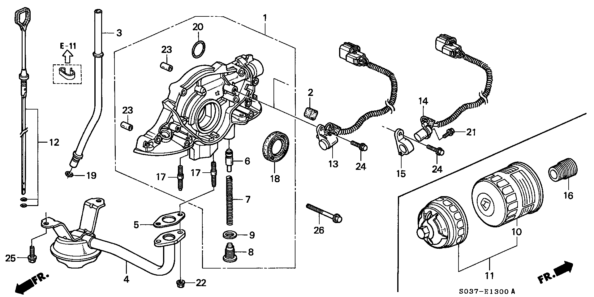 Honda 91308-PK1-003 - Tiiviste, imusarja inparts.fi