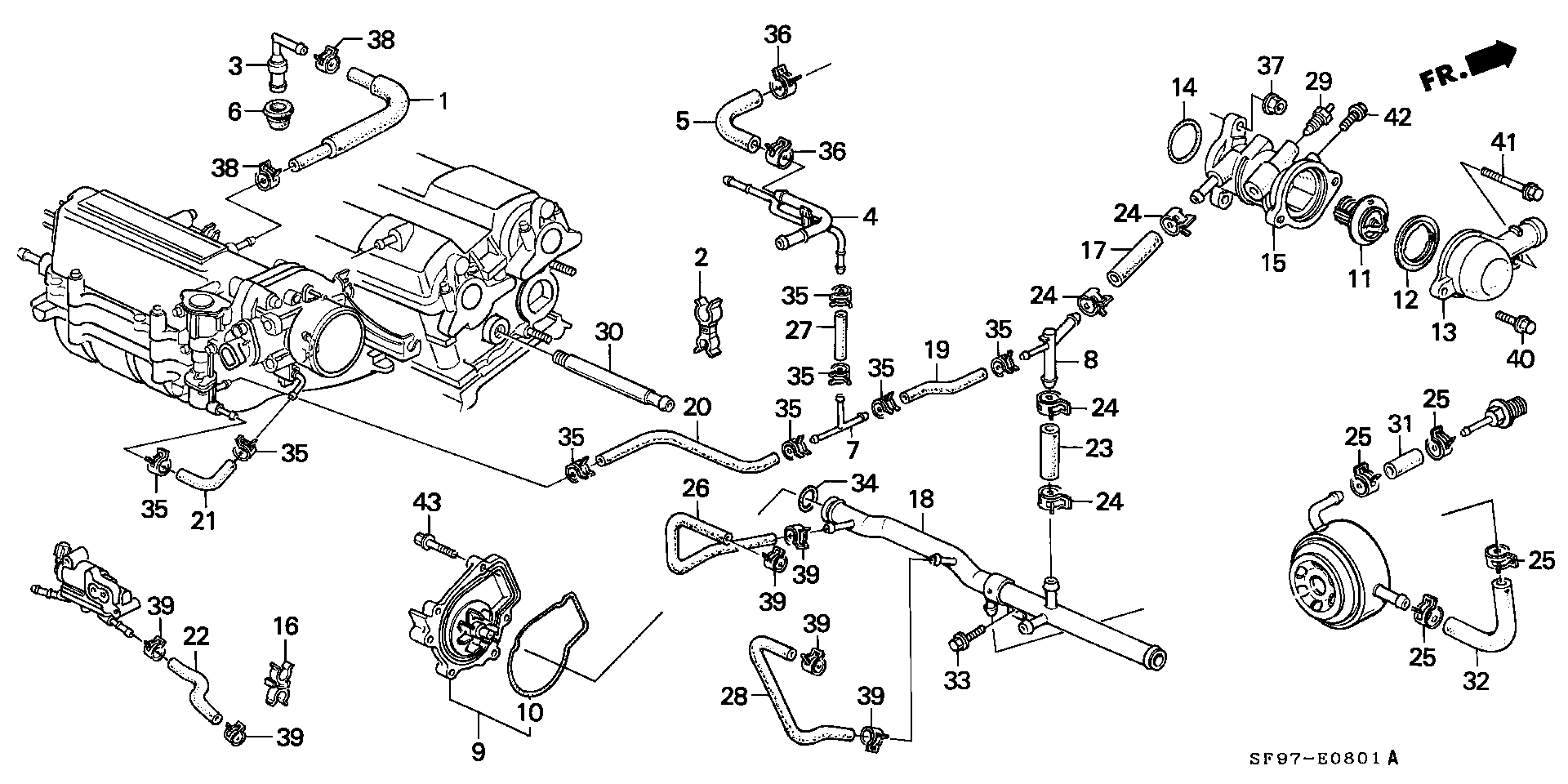 TOYOTA 19300PB2023 - Termostaatti, jäähdytysneste inparts.fi