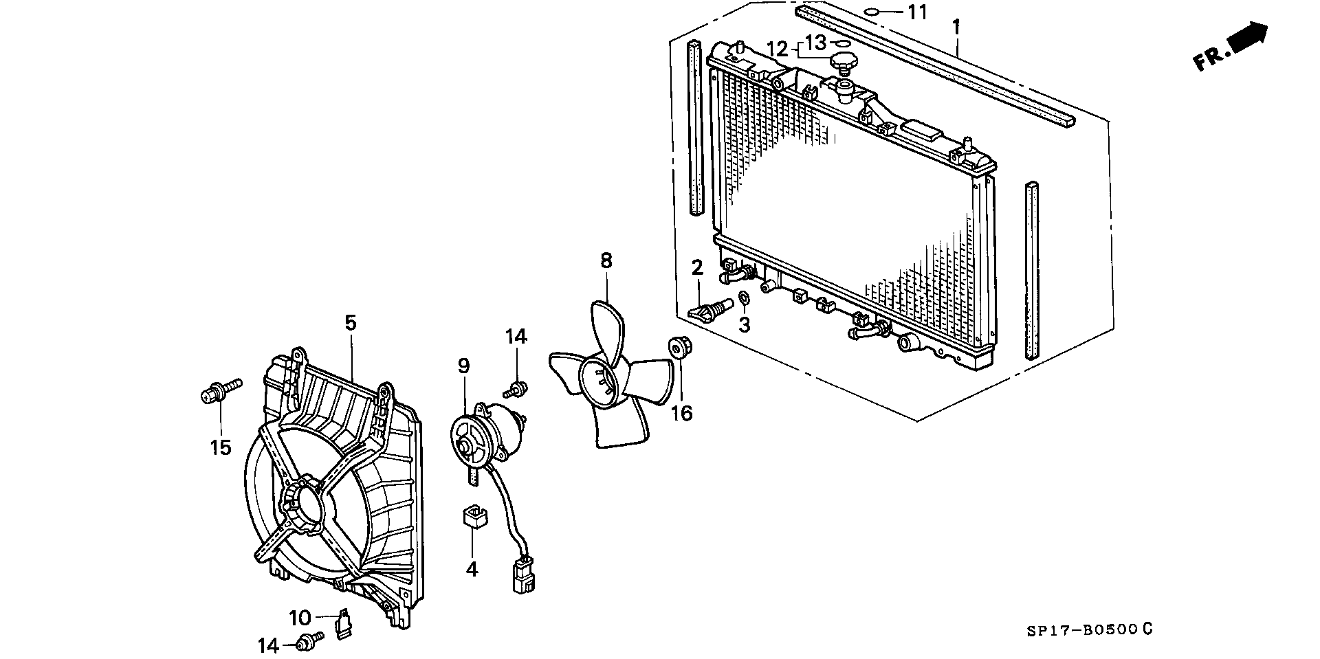 Honda 19045PY3013 - Korkki inparts.fi