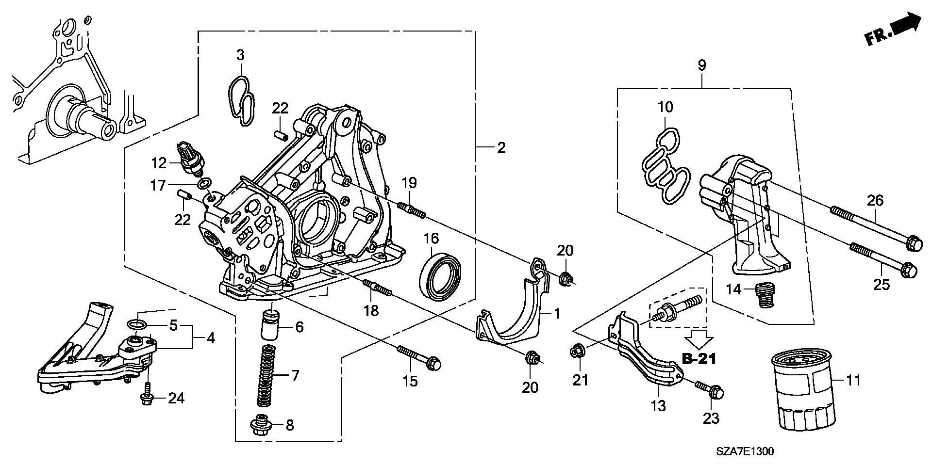 Honda 91319R70A01 - Tiiviste, imusarja inparts.fi