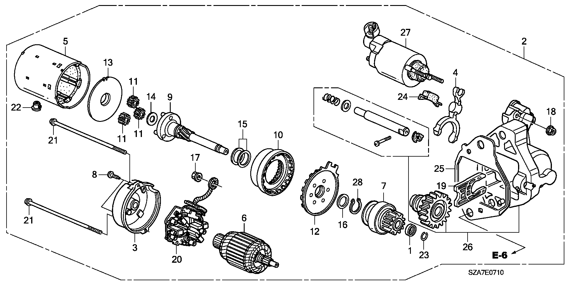 Honda 31207-RYE-A01 - Hammaspyörä, käynnistys inparts.fi