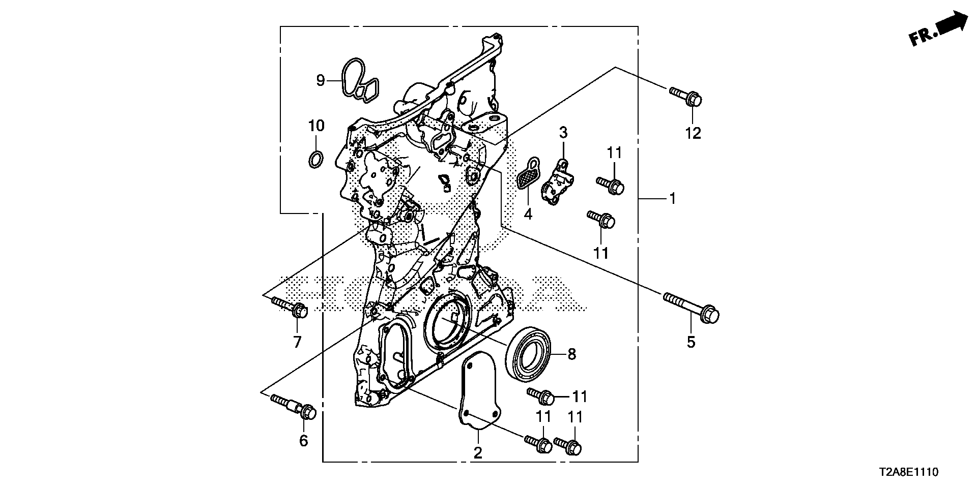 Honda 91212-5A2-A02 - Akselitiiviste, kampiakseli inparts.fi