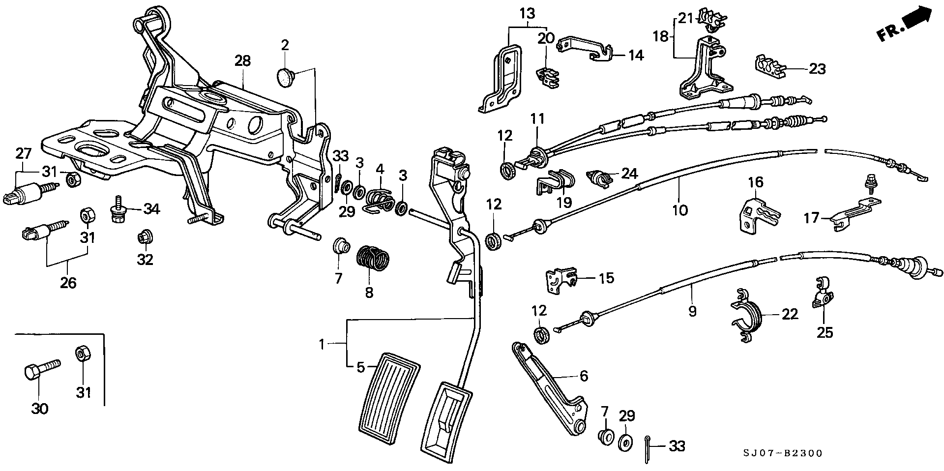 Honda 35 350-SE0-003 - Jarruvalokatkaisin inparts.fi