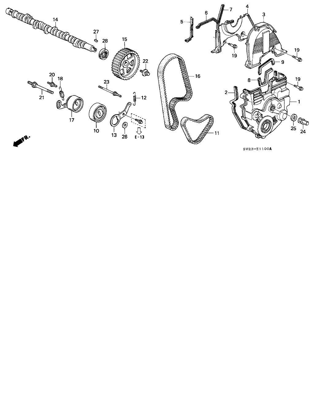 Rover 13404-PT0-004 - Kiristysrulla, hammashihnat inparts.fi