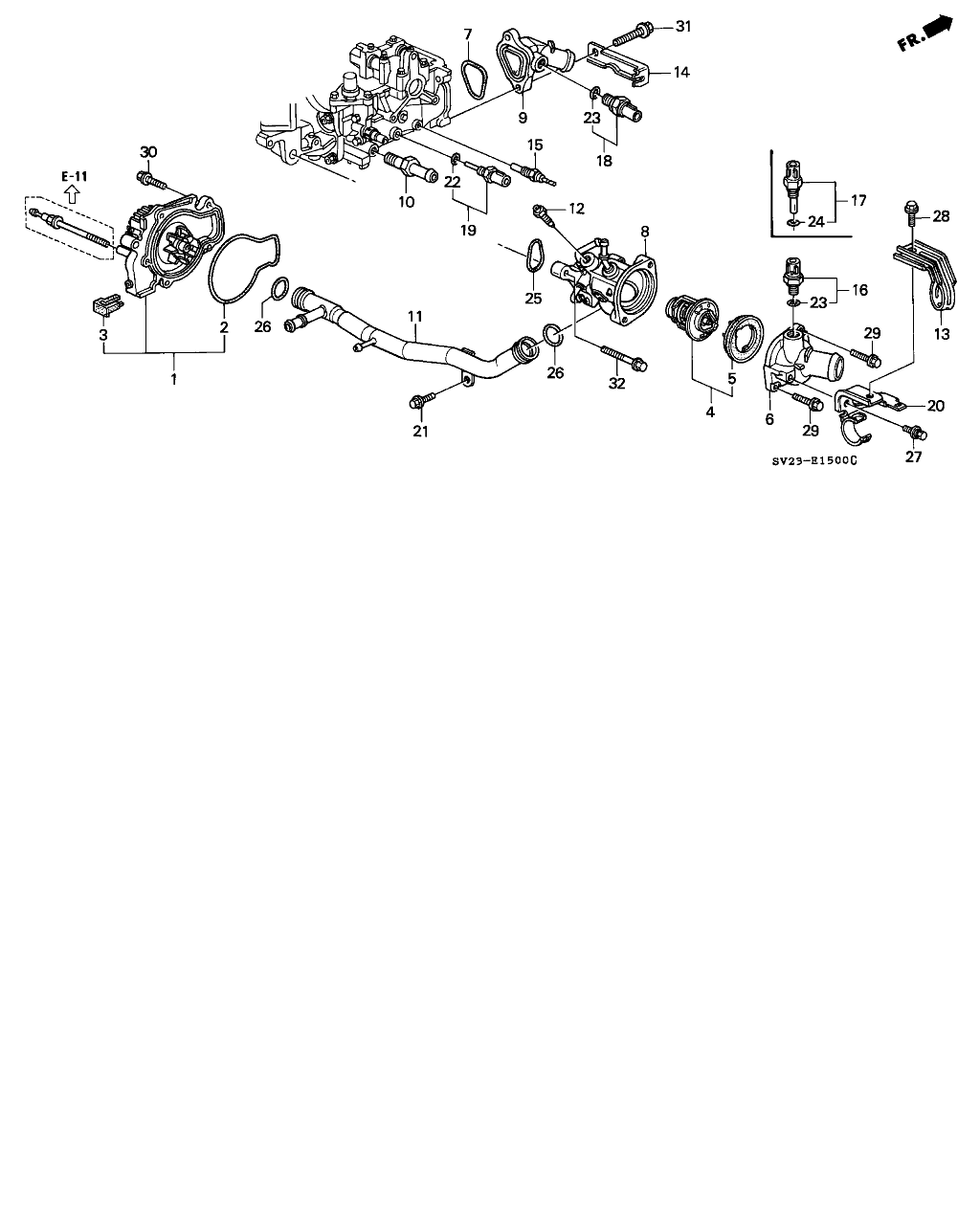 Honda 37773-PT3-A01 - Lämpökytkin, jäähdyttimen puhallin inparts.fi