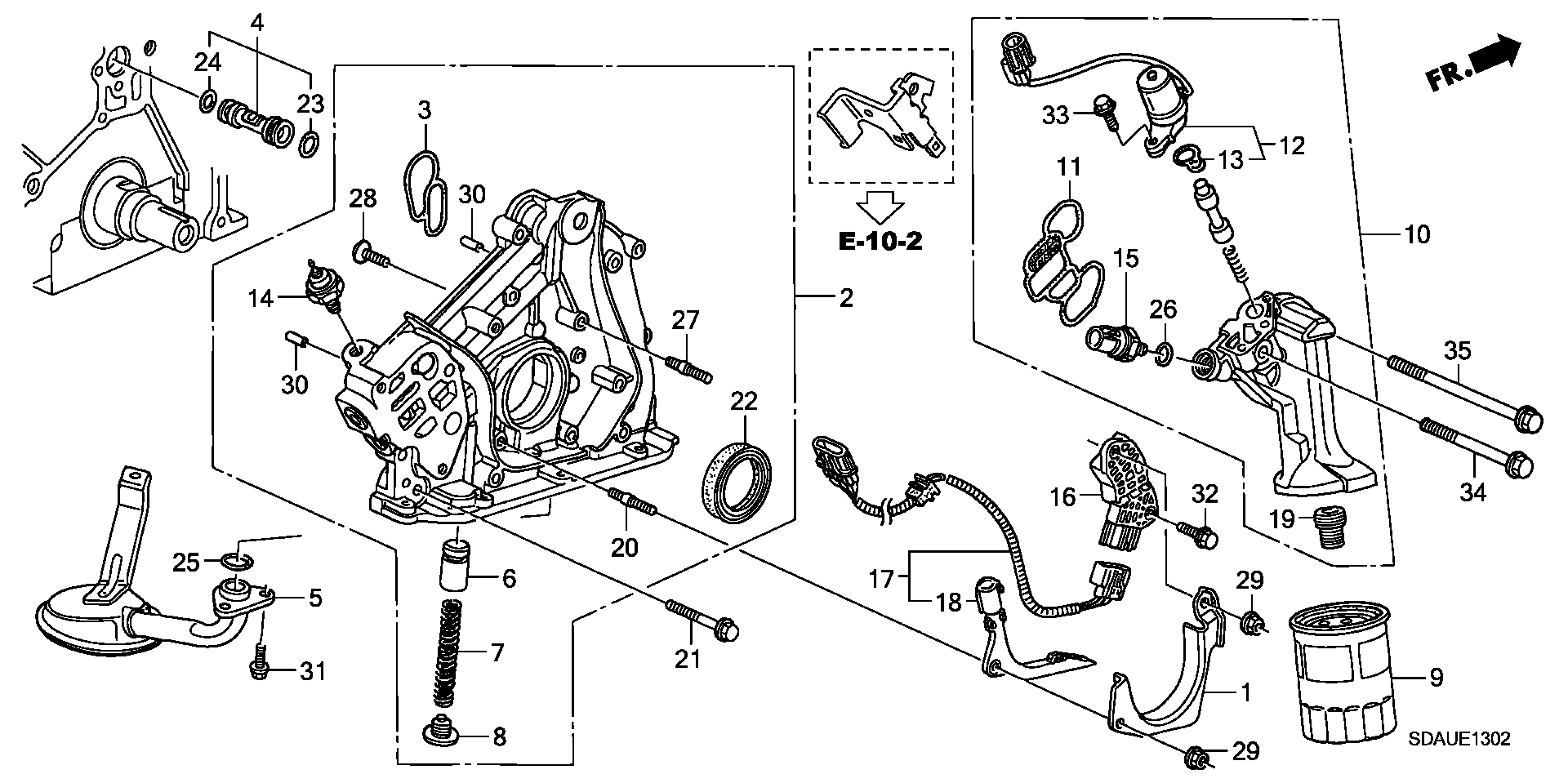 Honda 91308-P8A-A01 - Tiiviste, imusarja inparts.fi