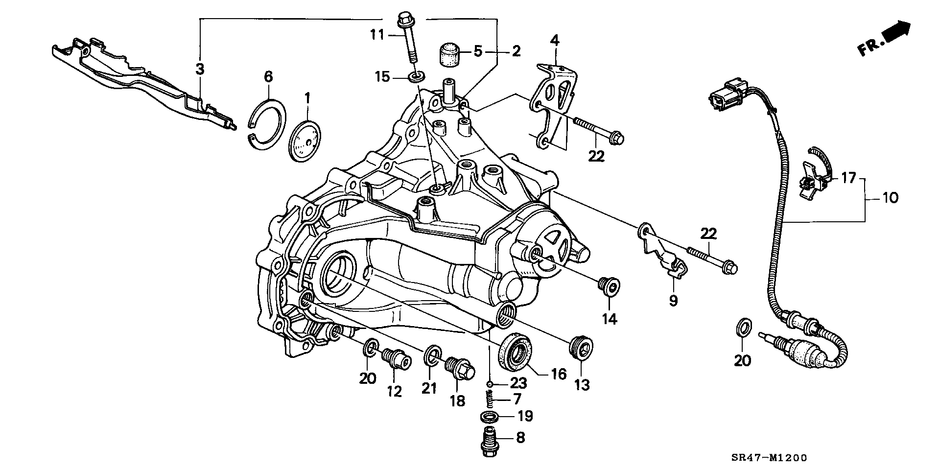 Honda 91205PC9711 - Akselitiiviste, tasauspyörästö inparts.fi