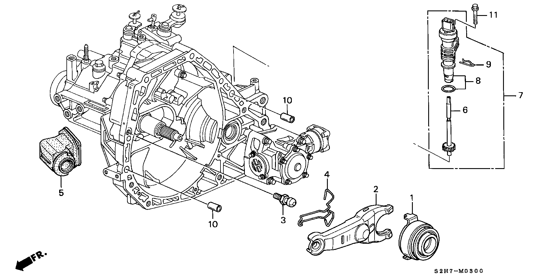 Honda 22810-PLW-003 - Irroituslaakeri inparts.fi