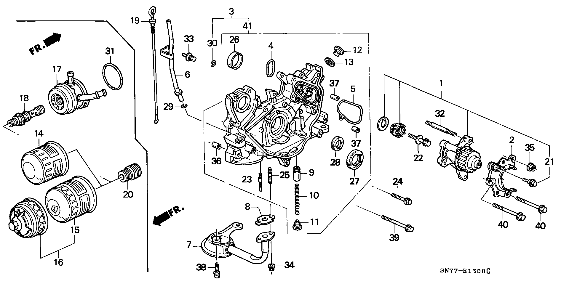 Hyundai 15400PH1F03 - Öljynsuodatin inparts.fi