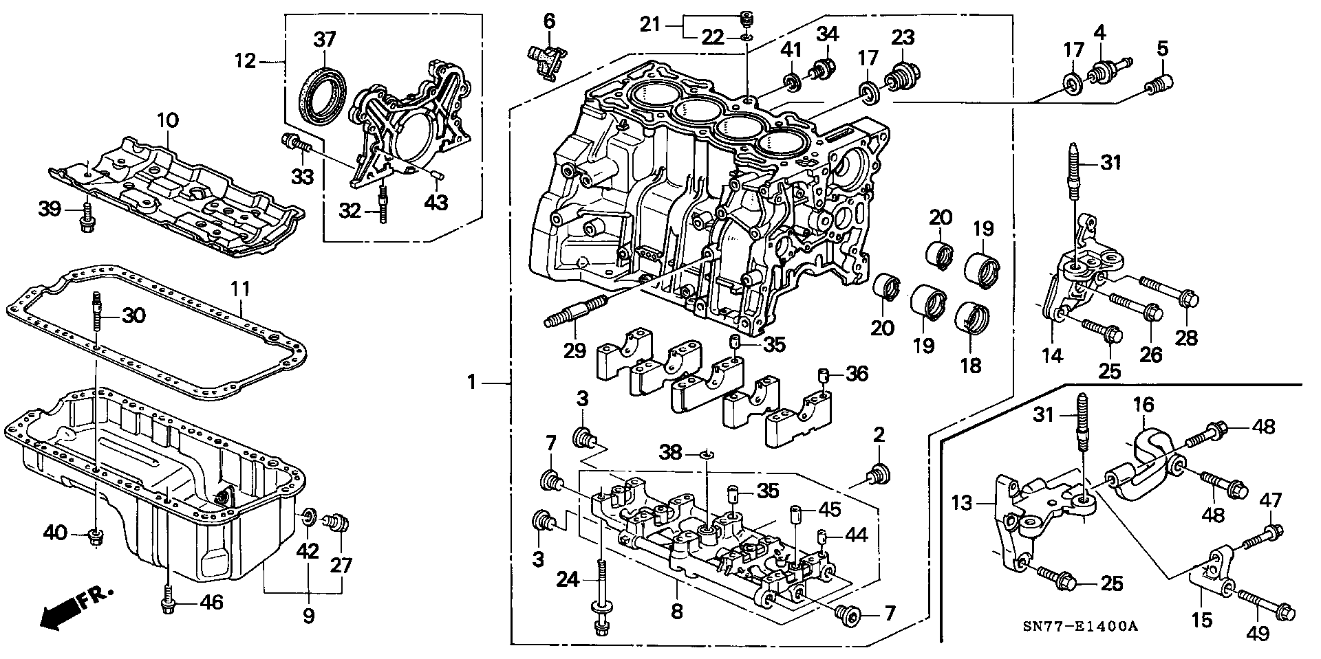 Honda 91214-P7A-004 - Akselitiiviste, kampiakseli inparts.fi