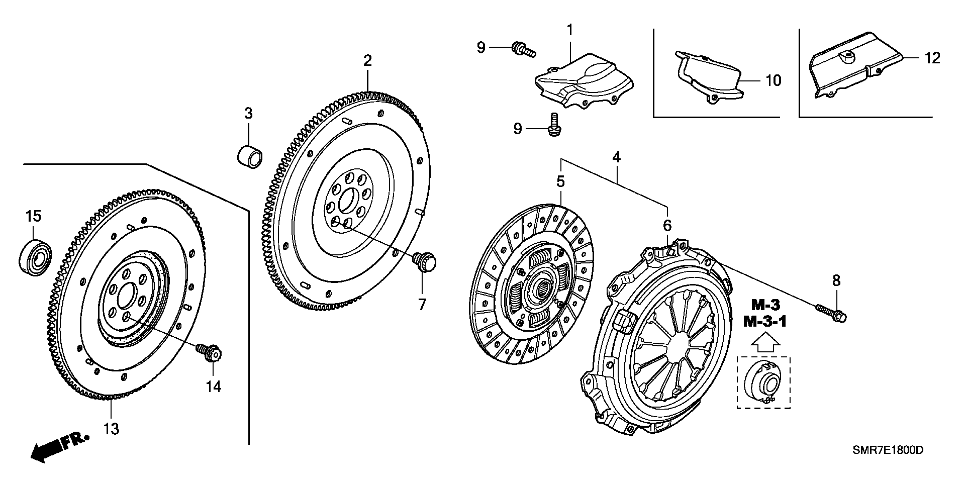 Honda 22200-PRC-003 - Kytkinlevy inparts.fi