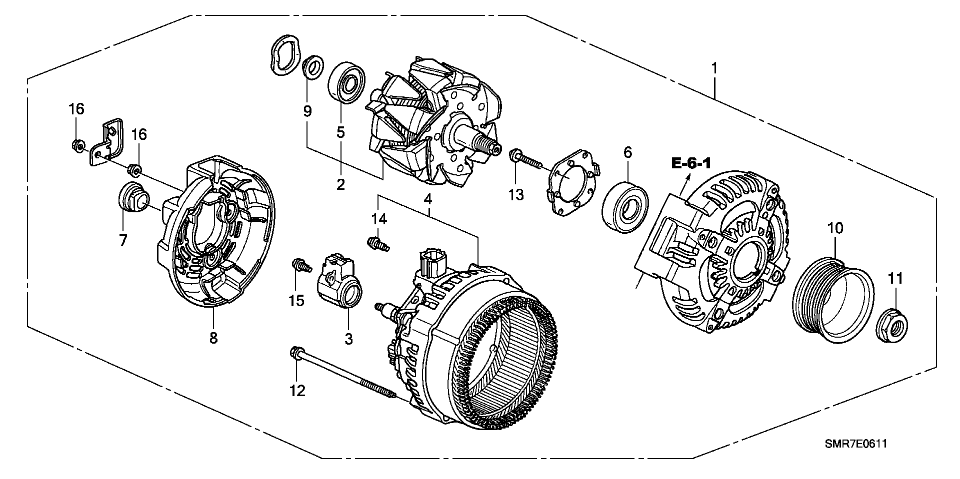 Honda 31108RTA013 - Jänniteensäädin inparts.fi