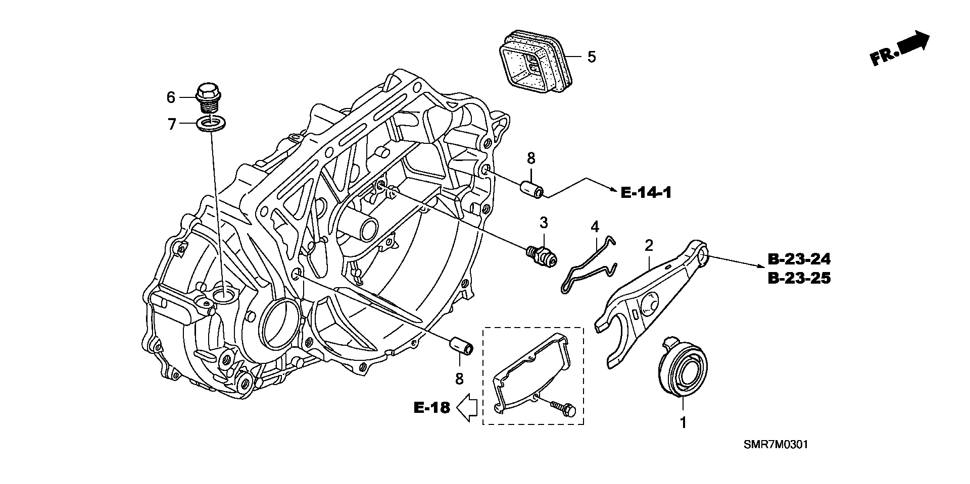 Honda 22810-RPN-003 - Irroituslaakeri inparts.fi