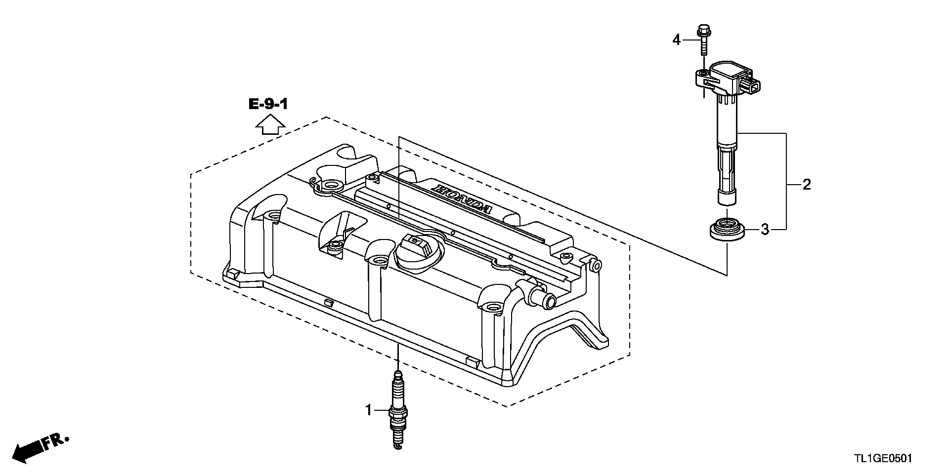 Honda 30522RGA004 - Tiiviste, termostaatti inparts.fi