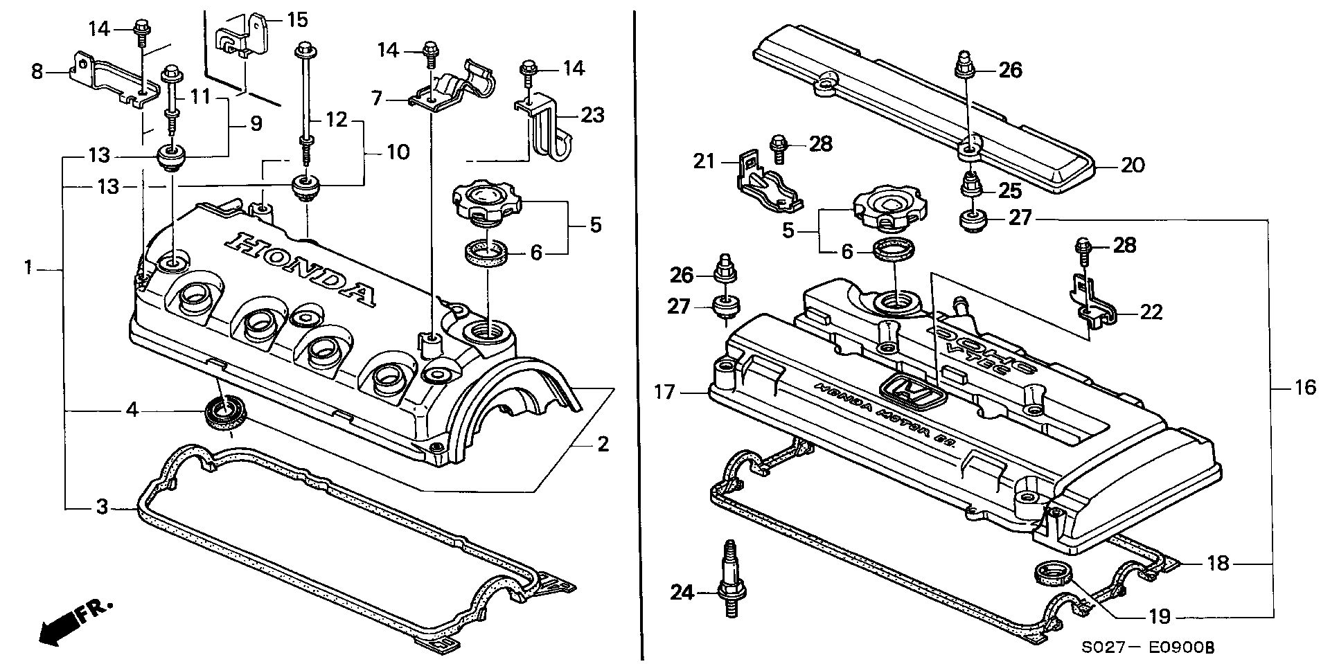 Honda 12342-P08-004 - Tiivisterengas, tulppaistukka inparts.fi