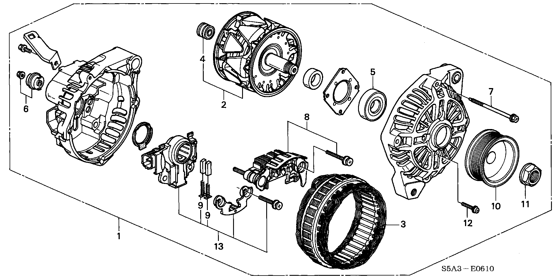 Honda 31 100-PLM-A01 - Laturi inparts.fi