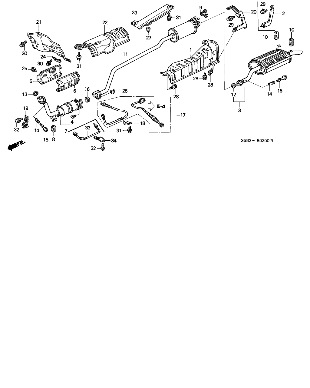 Honda 06365-PZA-A00 - Lambdatunnistin inparts.fi