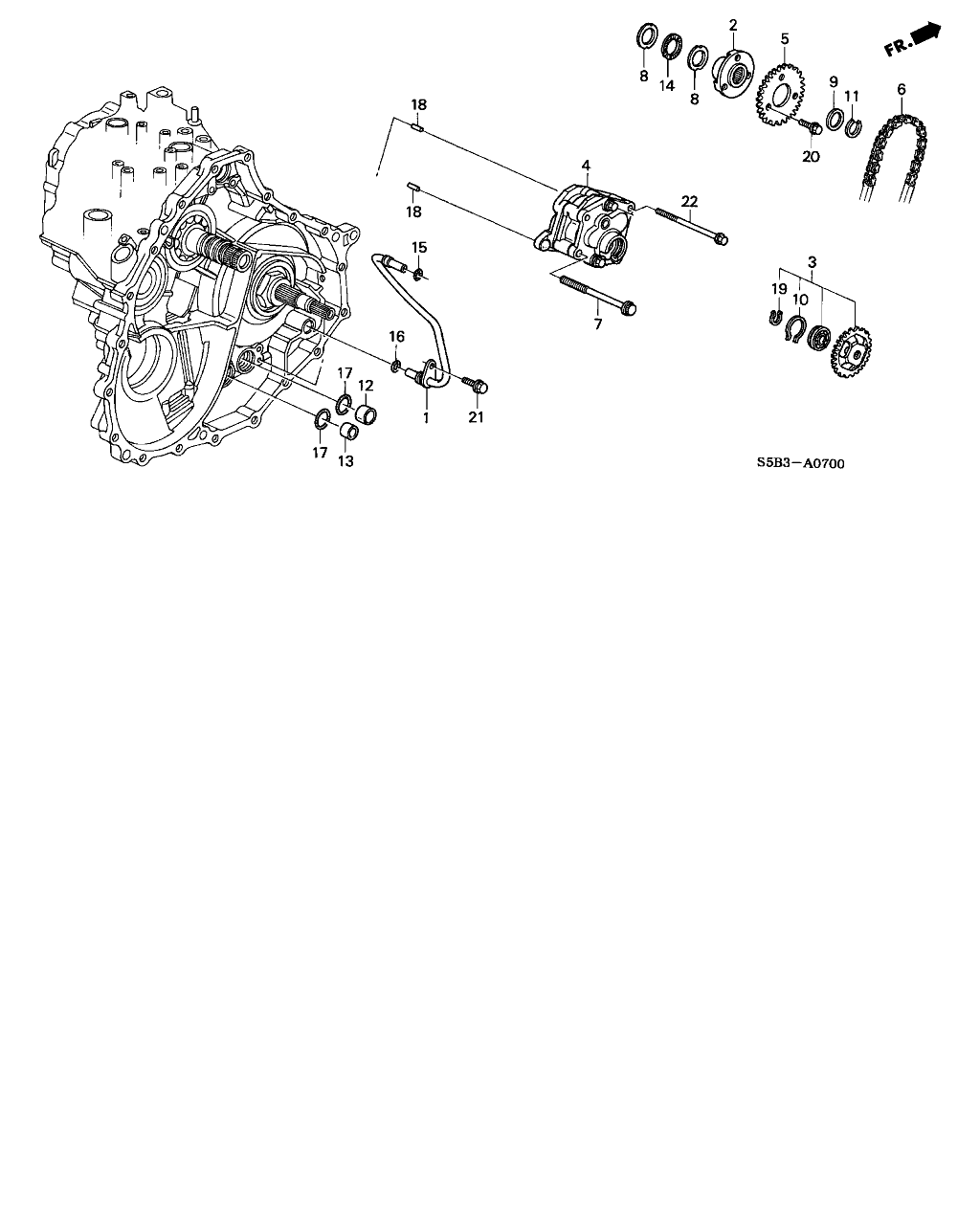 Honda 91327-P4V-003 - Tiiviste, öljypumppu inparts.fi